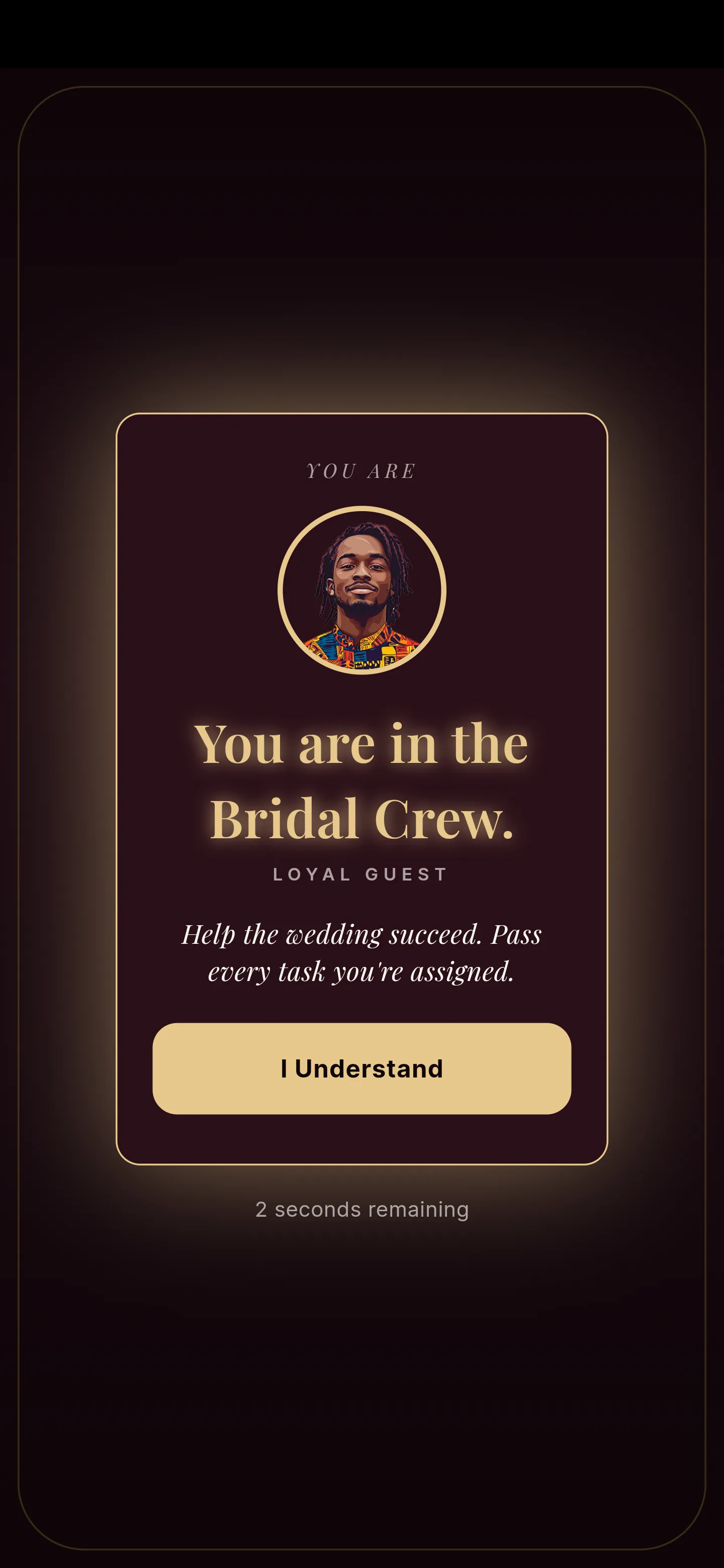 Wedding Wahala role reveal — You are in the Bridal Crew